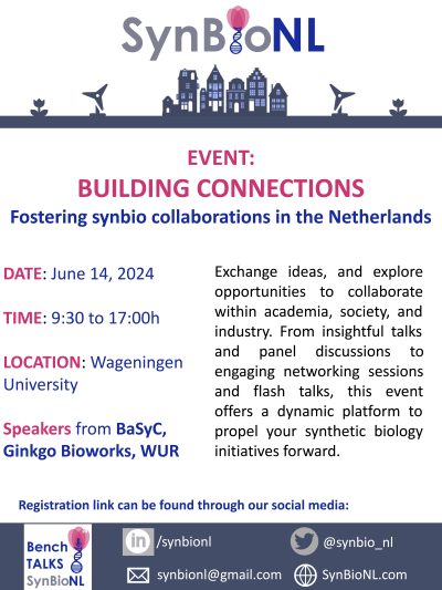 Flyer SynBioNL event 2024